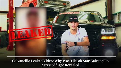 el galvancillo leaked|El Galvancillo Video: Why Was TikTok Star。